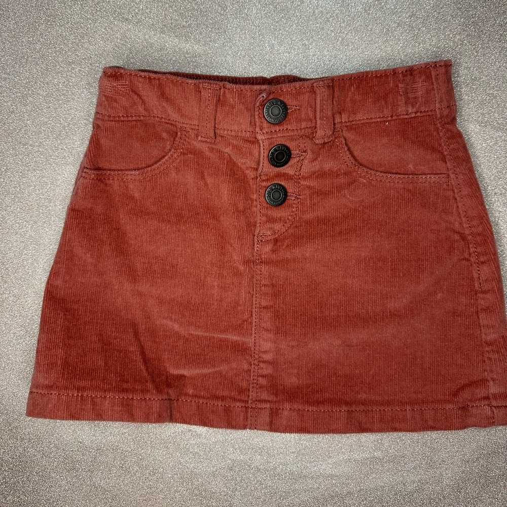 Old navy toddler corduroy skirt size 2T